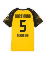 Borussia Dortmund Ramy Bensebaini #5 Domácí Dres pro Dámské 2025-26 Krátký Rukáv